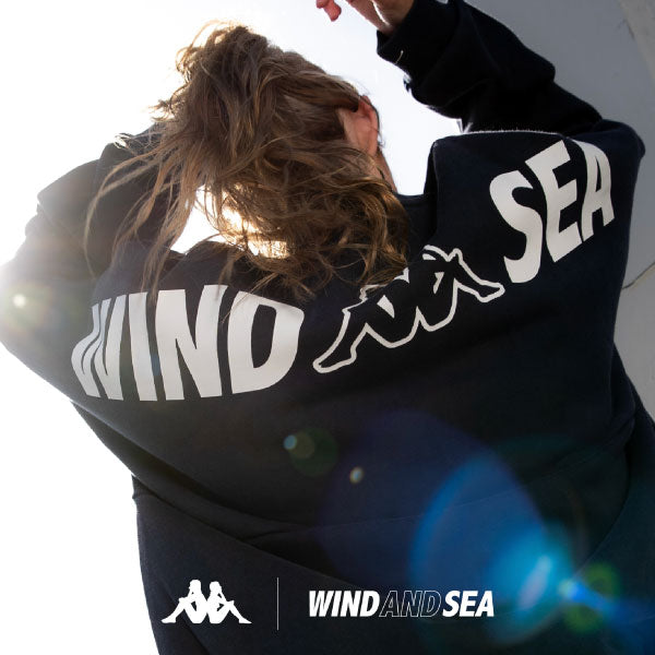 WIND AND SEA×Kappa コラボレーションアイテムが発売