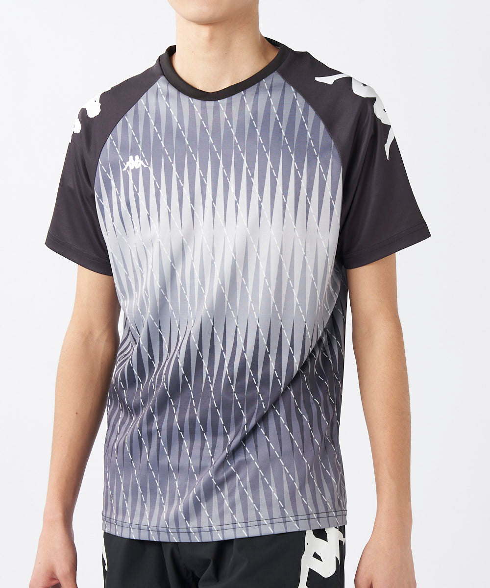 メンズ プラクティス シャドー柄半袖T – Kappa