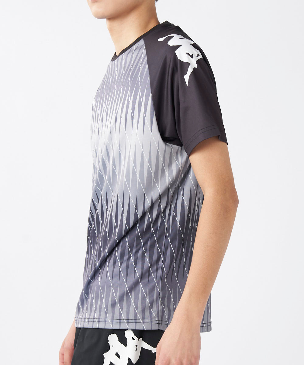 メンズ プラクティス シャドー柄半袖T – Kappa