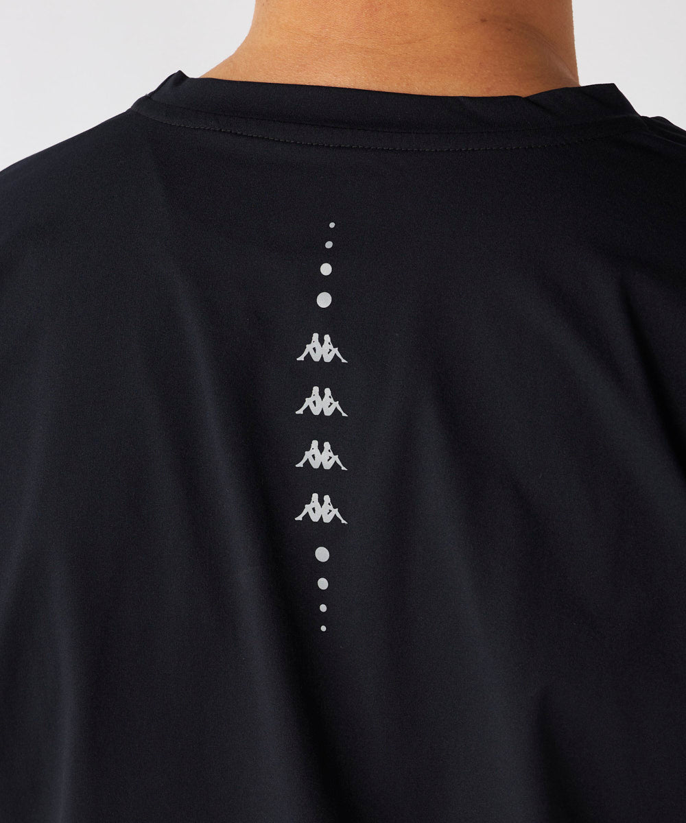 かっちゃん　黒あいろん メンズ ロゴトレーニングTシャツ (245203-BLM) – Kappa（カッパ）公式