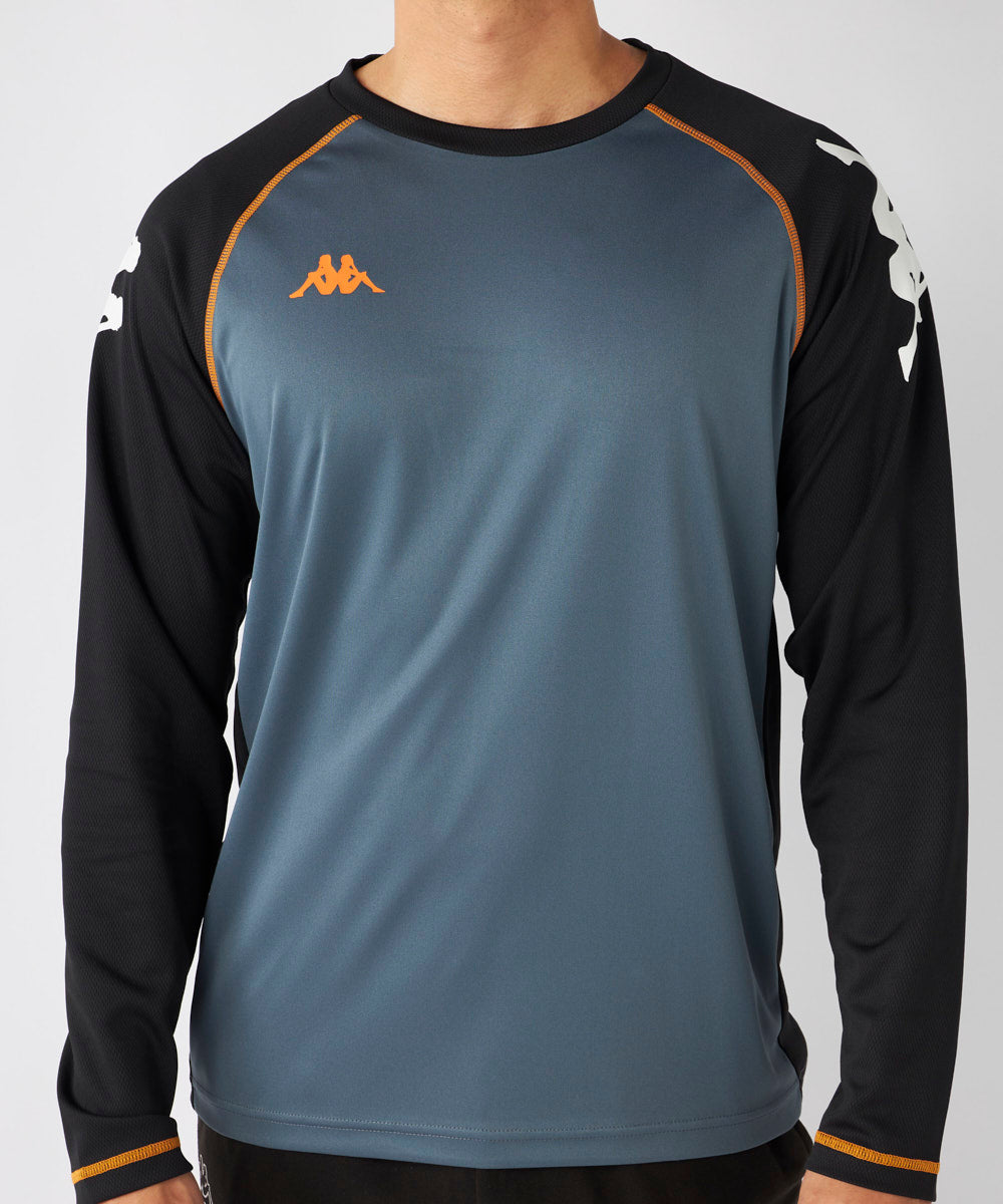 メンズ 長袖Tシャツ織ステッチ×オミニ – Kappa