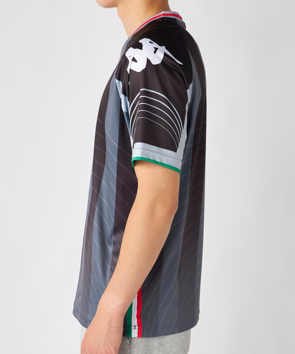 メンズ カラーブロックゲームTシャツ (245212-BK) – Kappa（カッパ