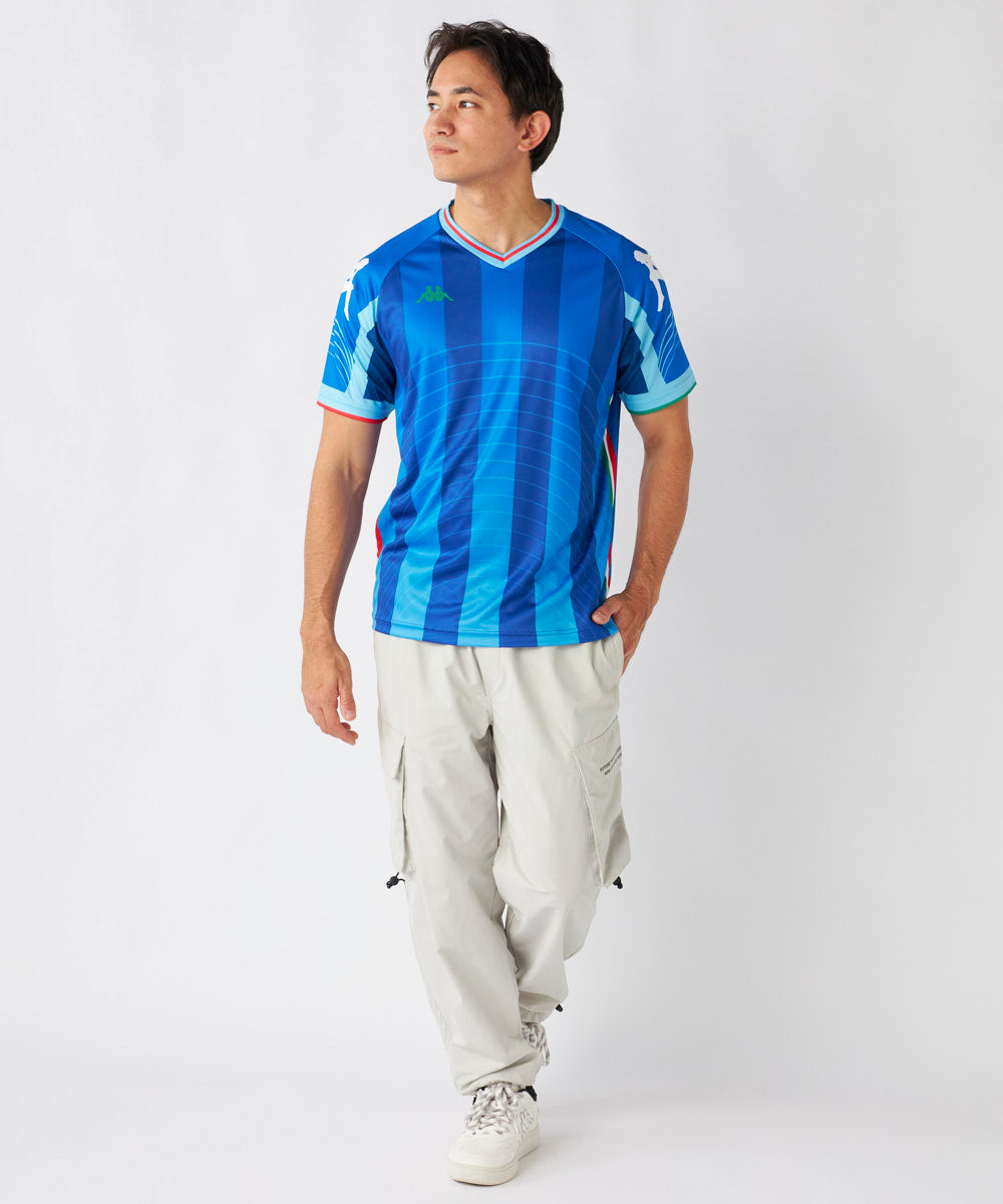 いちか メンズ カラーブロックゲームTシャツ (245212-BL) – Kappa（カッパ