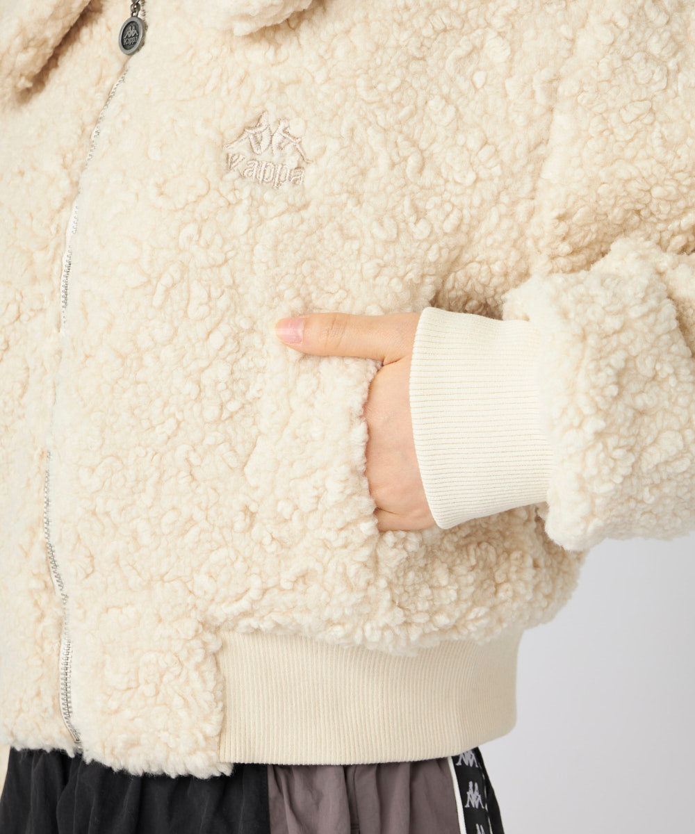 レディース ボアフリースジャケット – Kappa