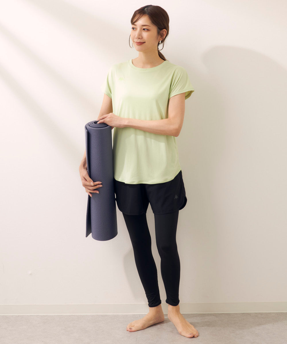 レディース フィットネス3点セット Tシャツ＋STパンツ＋レギンス