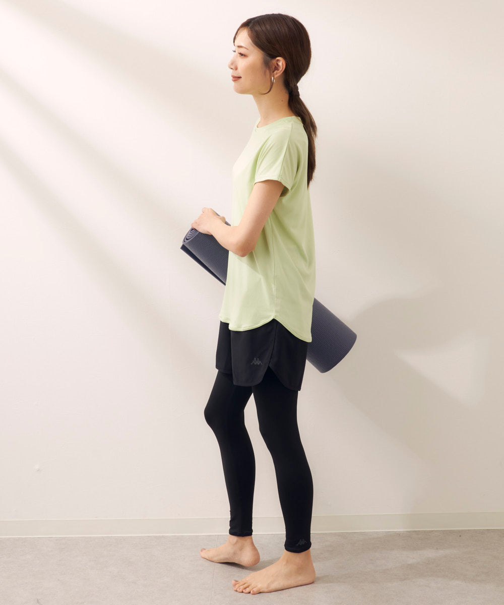 レディース フィットネス3点セット Tシャツ＋STパンツ＋レギンス