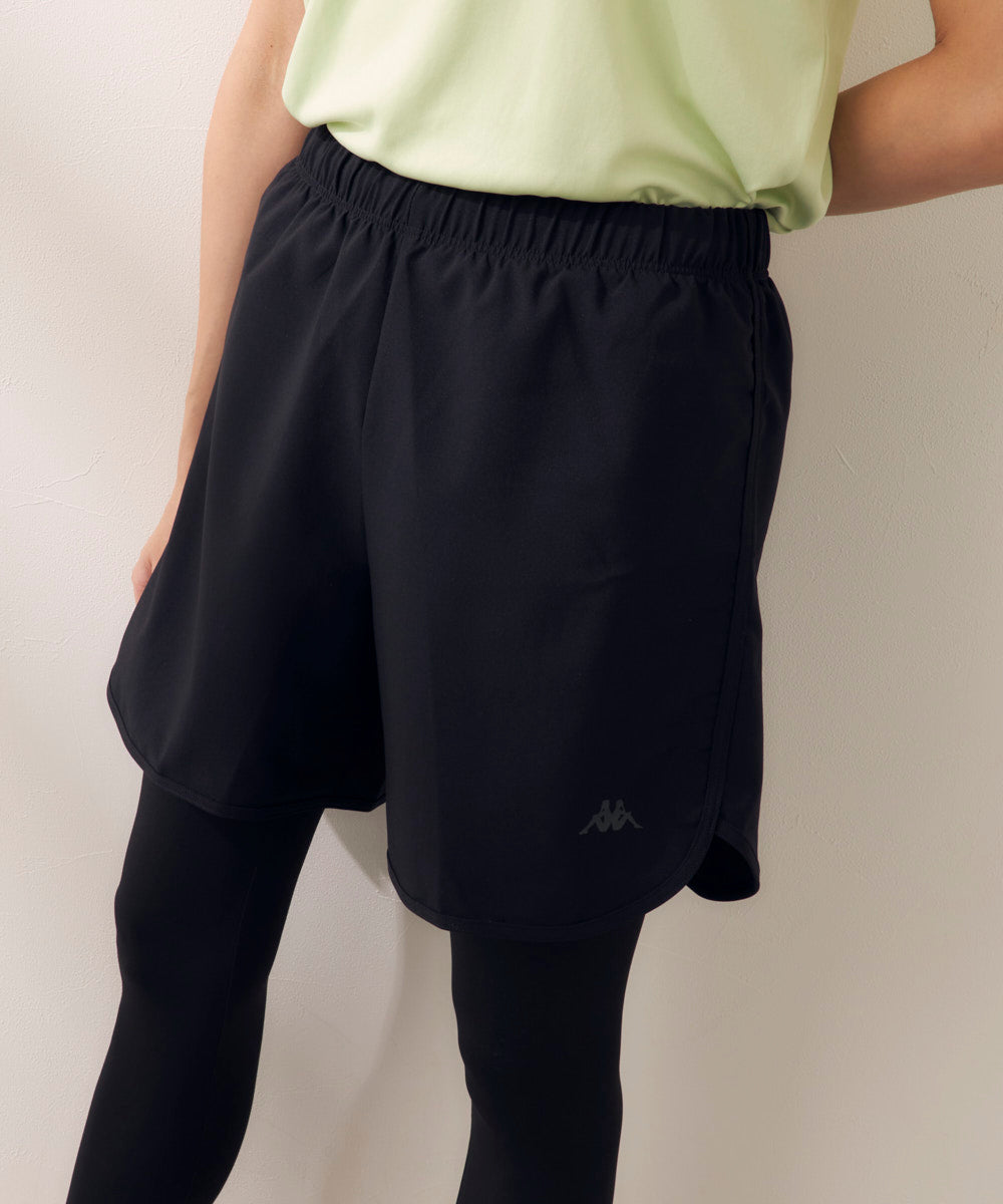 カッパ３点セットトレーニングウェア レディース フィットネス3点セット Tシャツ＋STパンツ＋レギンス